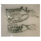 LR - Three Oyster Plates by Martin Limoges of France, Weimar and More