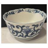LR - Blue & White Porcelain Dinnerware - Bowls, Plates, Mugs & Trivet