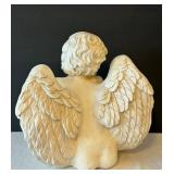 LR - Cherub Plastic Statue - 10 Inches Tall