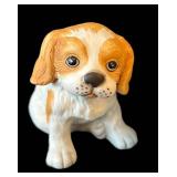 C1 - Six Ceramic Beagle Dog Figurines - Tallest 3 in