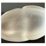 Frosted Glass Animal Figurines - Bunny, Cat, Chick, Snail (Lot of 4)