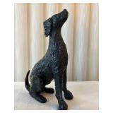 C1 - Black Cast Iron Dogs - Tallest 8 in (Lot of 2)