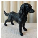 C1 - Black Cast Iron Dogs - Tallest 8 in (Lot of 2)