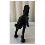 C1 - Black Cast Iron Dogs - Tallest 8 in (Lot of 2)