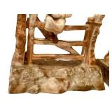 C1 - Set of Three Antique Royal Worcester Porcelain Figurines