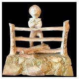 C1 - Set of Three Antique Royal Worcester Porcelain Figurines