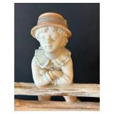 C1 - Set of Three Antique Royal Worcester Porcelain Figurines