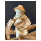 C1 - Set of Three Antique Royal Worcester Porcelain Figurines