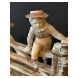 C1 - Set of Three Antique Royal Worcester Porcelain Figurines