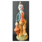 C3 - Flambro Miniature Collection Clown Figurines (Lot of 4) - 8 in Tall