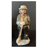 C3 - Flambro Miniature Collection Clown Figurines (Lot of 4) - 8 in Tall