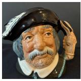 C3 - Royal Doulton Toby Jugs Set - Sancho Panza & 3 Other Characters (Lot of 4)