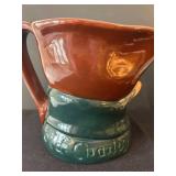C3 - Royal Doulton Toby Jugs - Set of 5 Hand-Painted Character Mugs includes Royal Dolton Old Charley Character Jug