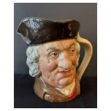 C3 - Royal Doulton Toby Jugs - Set of 5 Hand-Painted Character Mugs includes Royal Dolton Old Charley Character Jug