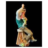 LR - Royal Doulton HN 2253The Puppetmaker Figurine