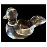 C2 - Baccarat Crystal Dove Bird Figurine - France