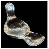 C2 - Baccarat Crystal Dove Bird Figurine - France