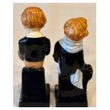 C2 - Set of 8 Royal Doulton Dickens Figurines including Royal Doulton David Copperfield Porcelain Figurine.