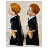 C2 - Set of 8 Royal Doulton Dickens Figurines including Royal Doulton David Copperfield Porcelain Figurine.