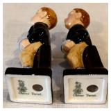 C2 - Set of 8 Royal Doulton Dickens Figurines including Royal Doulton David Copperfield Porcelain Figurine.