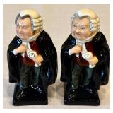 C2 - Set of 8 Royal Doulton Dickens Figurines including Royal Doulton David Copperfield Porcelain Figurine.