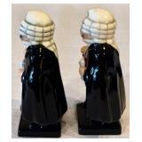 C2 - Set of 8 Royal Doulton Dickens Figurines including Royal Doulton David Copperfield Porcelain Figurine.