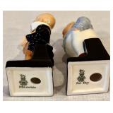 C2 - Set of 8 Royal Doulton Dickens Figurines including Royal Doulton David Copperfield Porcelain Figurine.