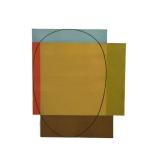 DR - Robert Mangold Five Color Frame 1985 Woodblock Print - Edition 200