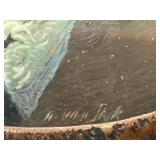 Anthony van Dyck King Charles I Miniature Oil Portrait  Original Antique