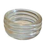 Vintage Ribbed Lucite Bracelet