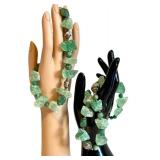 Fluorite Bead Necklaces (Lot of 2) Green Fluorite Jewelry