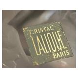 Lalique Diana the Huntress Crystal Sculpture with Fawn