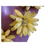 Floral Fashion Necklaces - 16 in Each, Set of 5