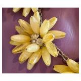 Floral Fashion Necklaces - 16 in Each, Set of 5