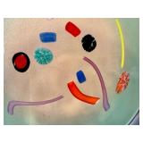 Paola Crepax Murano Italian Glass Charger