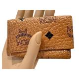 MCM Key Case - Cognac Leather