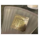 C5 - Lalique Crystal Birds Pair, France Label