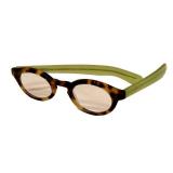 Eyebobs Reading Glasses 1.5 Strength - Tortoiseshell Frames & Green Arms