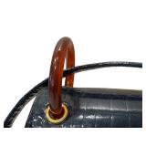 MBR - Greta Vintage Croc-Embossed Handbag