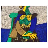 Picasso Scarf  - Abstract Art Print