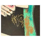 Blossoming Flowers by Tie Feng Jiang - Framed Abstract Floral Artwork, Vibrant Colors