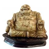 Laughing Buddha Sculpture - Soapstone, Chinese