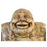 Laughing Buddha Sculpture - Soapstone, Chinese