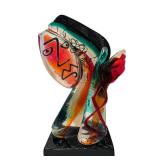 DR - Renzo Andreon Art Glass Sculpture #4/9, 1993