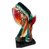 DR - Renzo Andreon Art Glass Sculpture #4/9, 1993