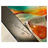 DR - Renzo Andreon Art Glass Sculpture #4/9, 1993