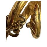 Christian Dior Vintage Gold-Tone Rope-Link Necklace 17-Inch