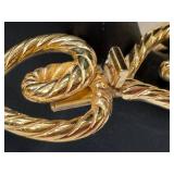 Christian Dior Vintage Gold-Tone Rope-Link Necklace 17-Inch