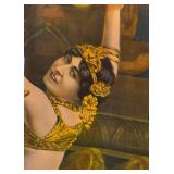 DR - La Yetta Belly Dancer Poster - Framed - Circa 1901