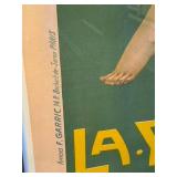 DR - La Yetta Belly Dancer Poster - Framed - Circa 1901